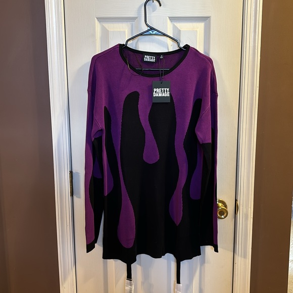 Hot Topic drip sweater - Picture 2 of 5